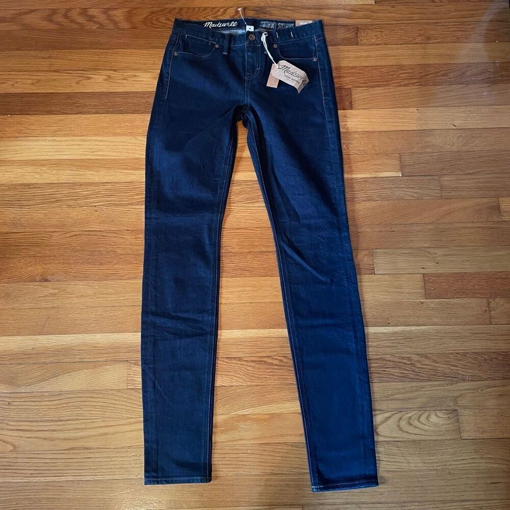 MADEWELL | dark indigo skinny skinny jeans 26 x 34 NWT
